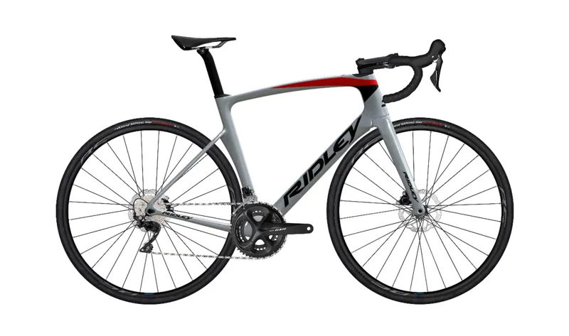 Ridley Noah Disc 105 - Silver / Black Road Bike
